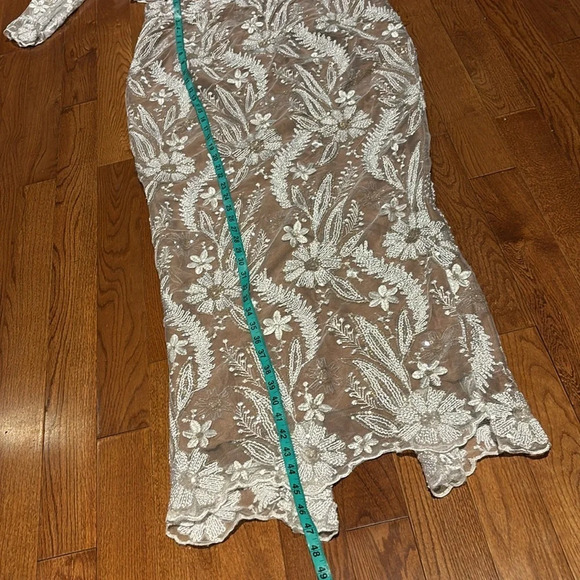 Vintage 80’s style Swiss Lace maxi skirt  and blouse Luxury set - Picture 15 of 17